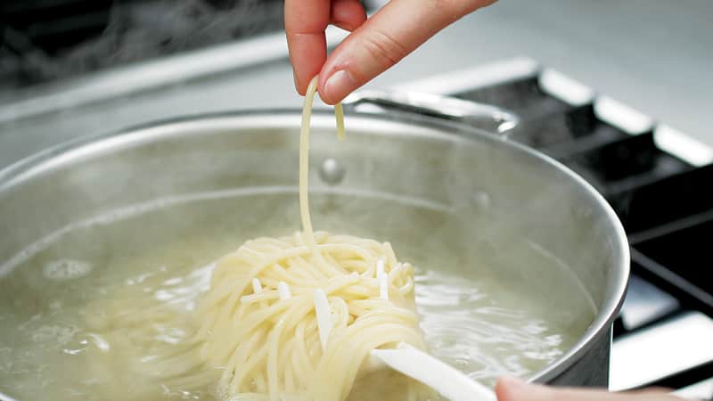 What does al dente hot sale mean